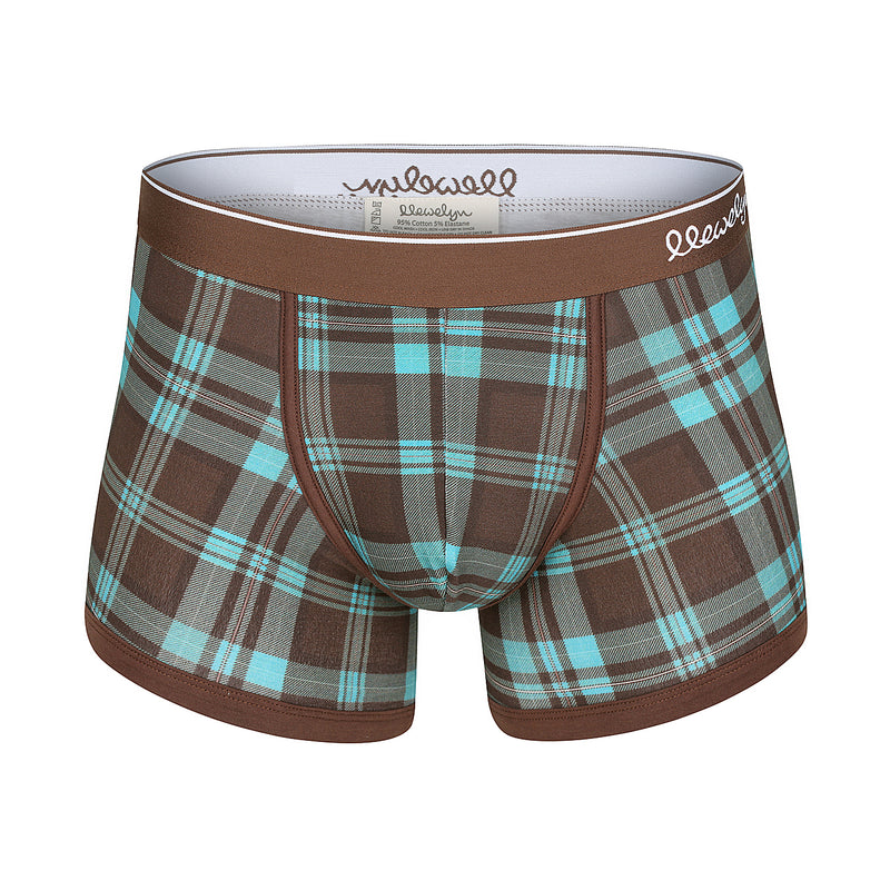 Brief Chocolate Houndstooth