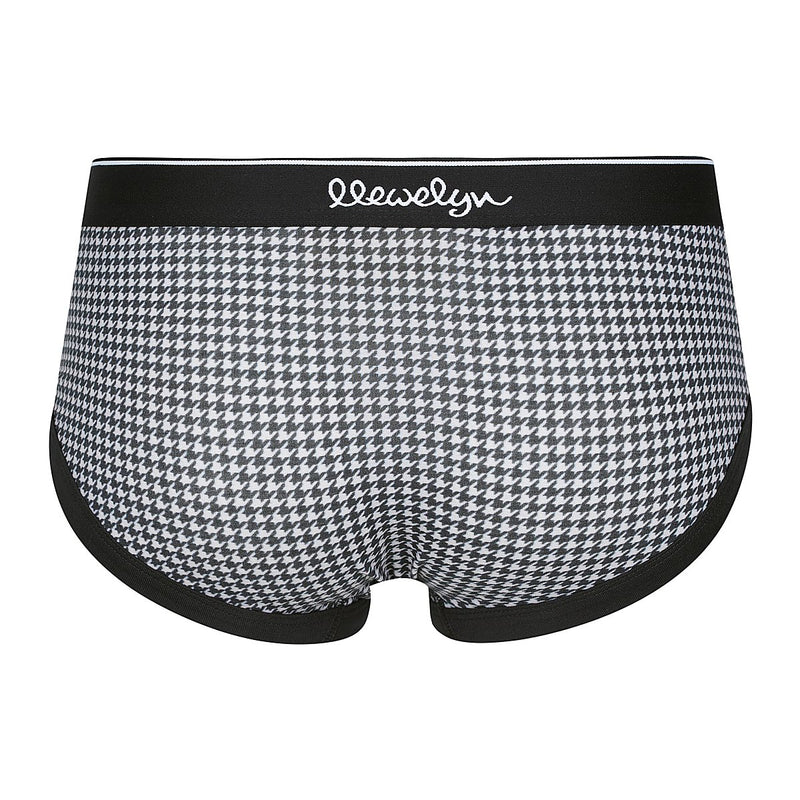 Brief Grey Houndstooth